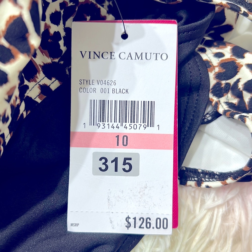 NWT 5 pieces Vince Camuto Crossbody ,Heels , Dress  Swimsuit, Sunglasses. Bundle - Picture 15 of 17